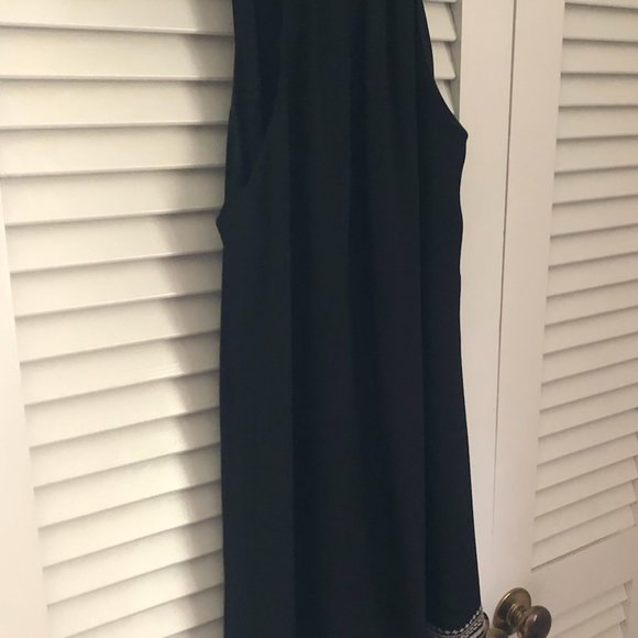 Anthropologie THML Medium Navy Boho Dress - Picture 3 of 4